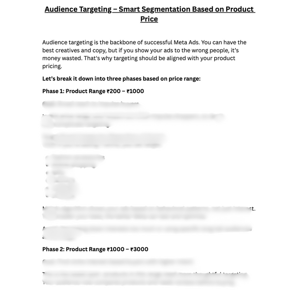 Meta Ads : Guaranteed Sales Growth