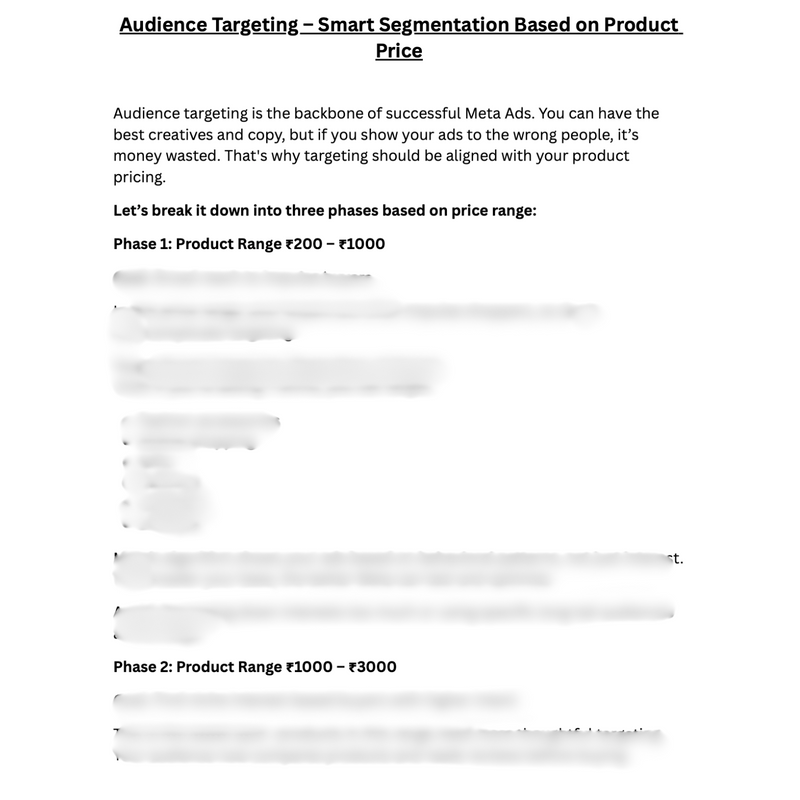 Meta Ads : Guaranteed Sales Growth in 30 Days